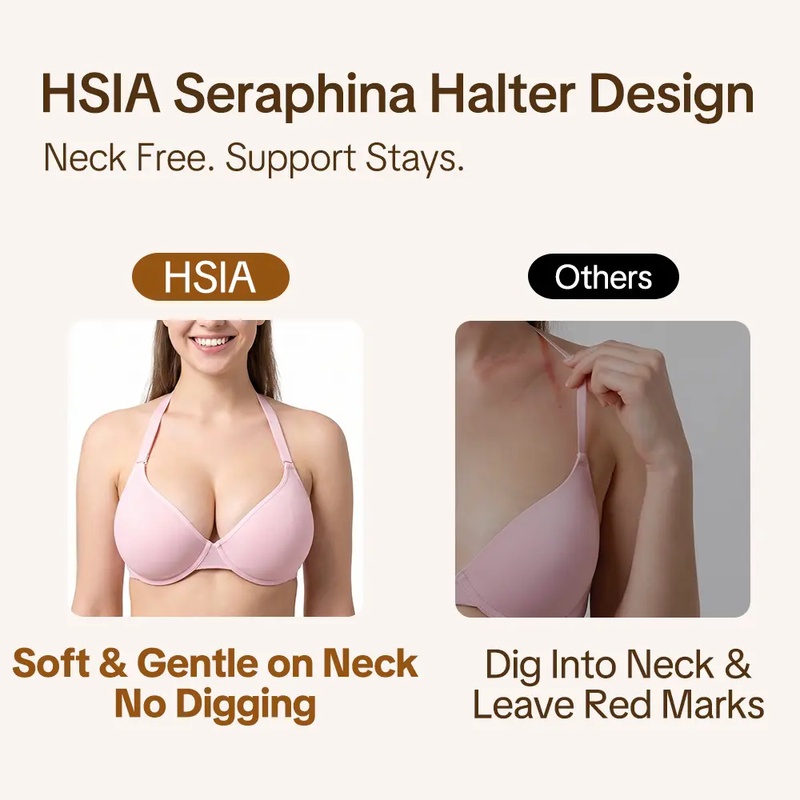 HSIA Seraphina 5-Way Multiway  - Sheer Mesh Bra recension och pris