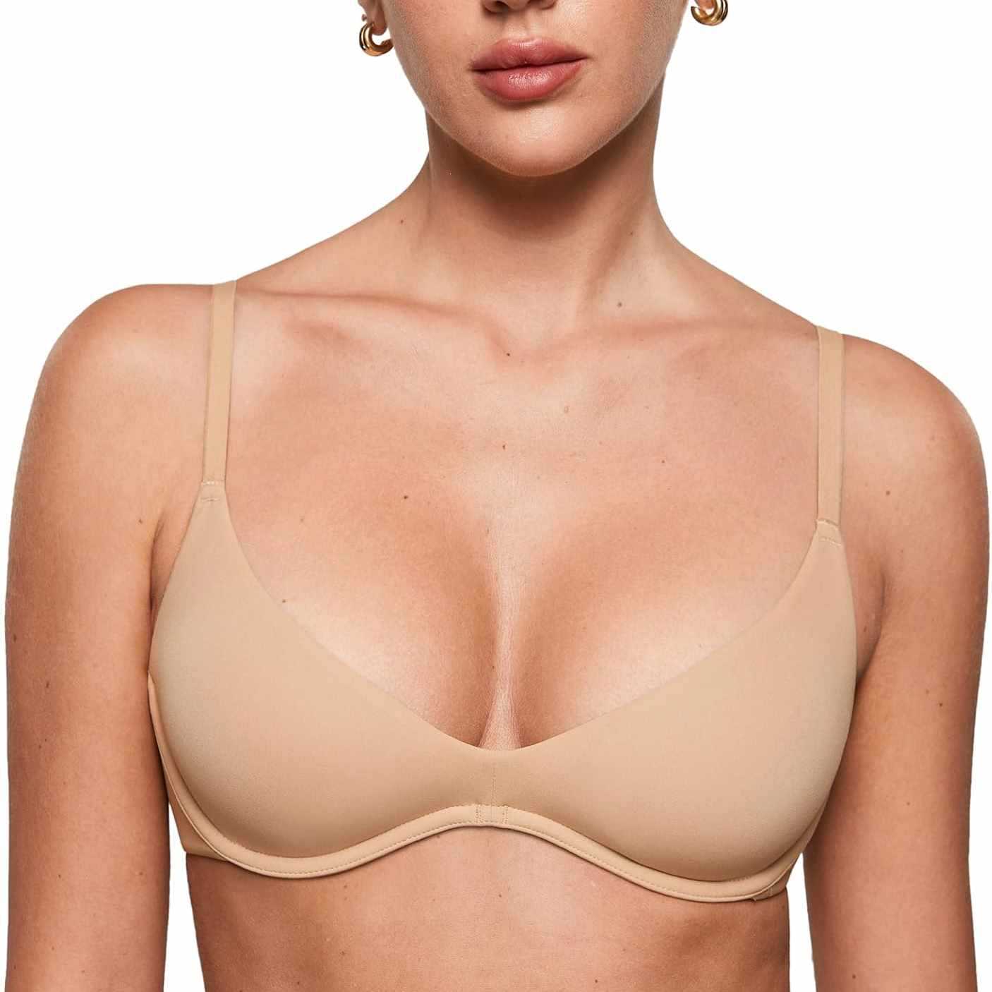 Women's Deep V Unpadded Seamle - Minimizer Bra Women recension och pris