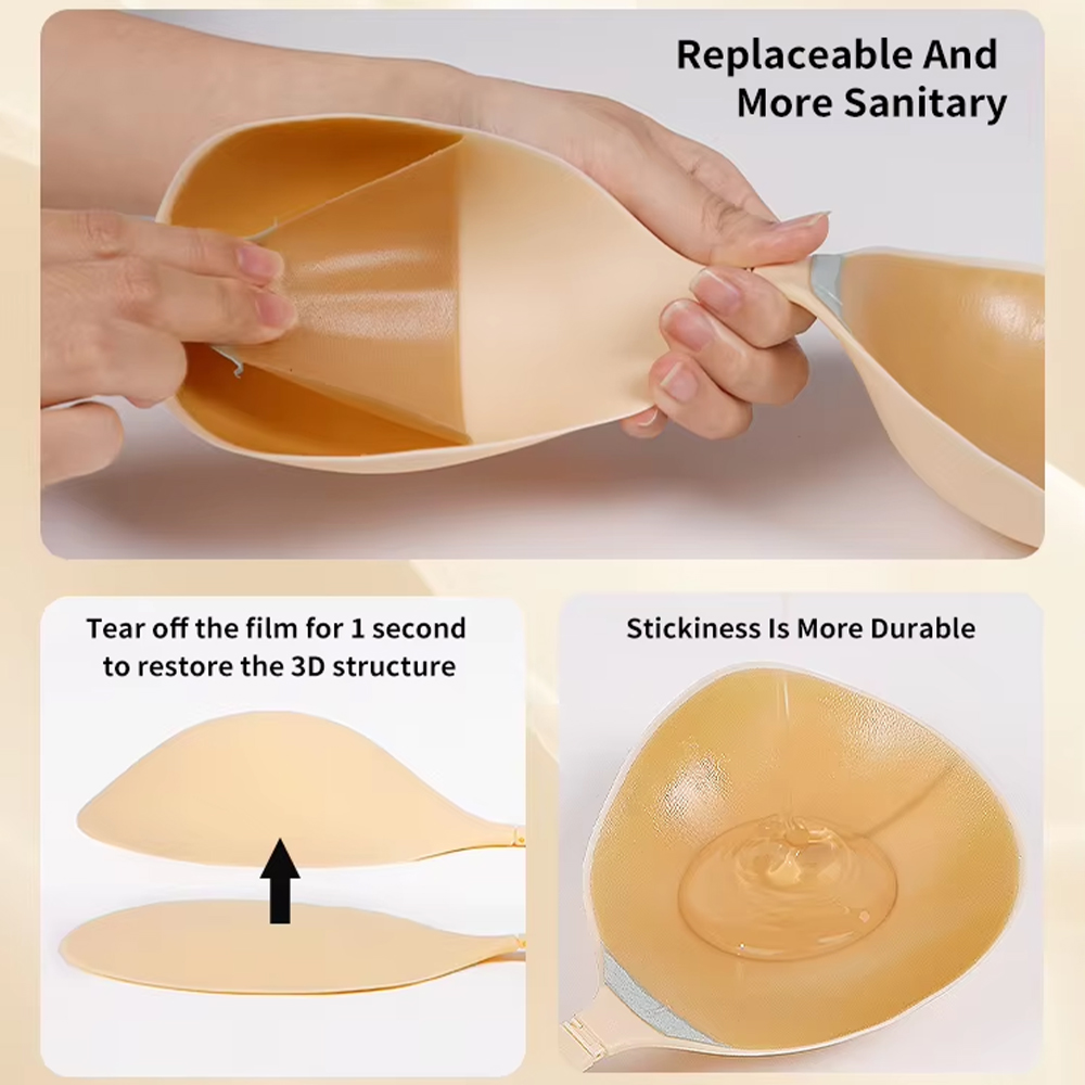 Cleavage Lift Silicone Stick-o - Backless Bra Sticky recension och pris