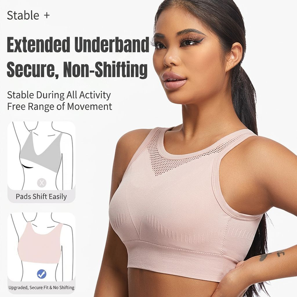 Women's Seamless Sports Bra An - T Shirt Bra Seamless recension och pris