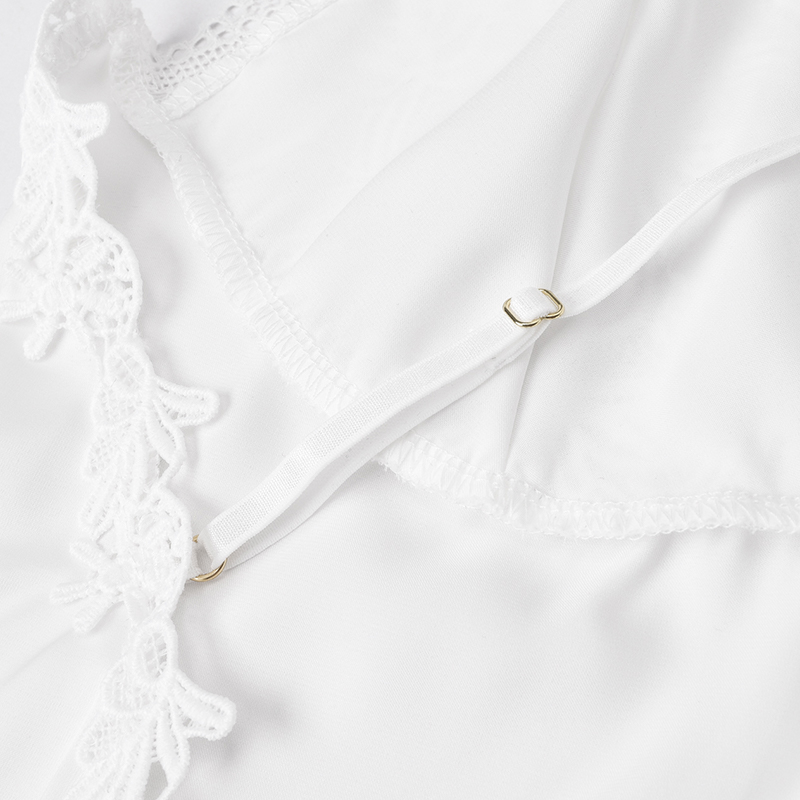 Bridal Satin Lace Robe Cami Sl - Sheer Mesh Bra recension och pris